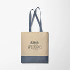 Two-Tone Unity 5 oz. Recycled Cotton Tote Bag