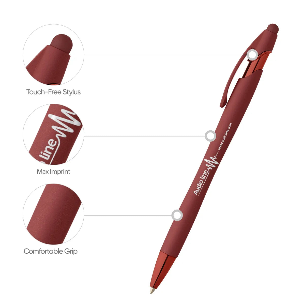 Monochrome Vortex Stylus Pen