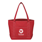 Medium Cotton Canvas Yacht Tote