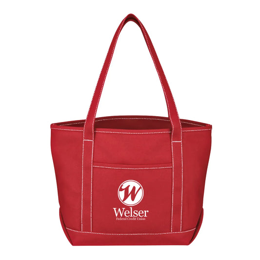 Medium Cotton Canvas Yacht Tote