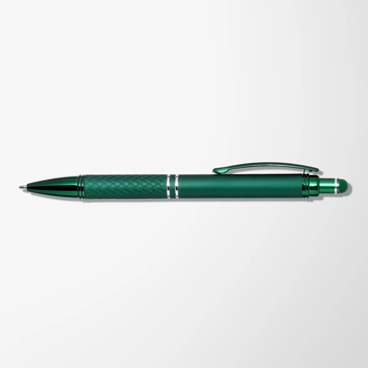 Engraved Monochrome Soft Touch Diamond Stylus Pen