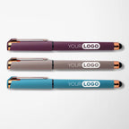 Coastal Hughes Gel Pen with Rose Gold Trim