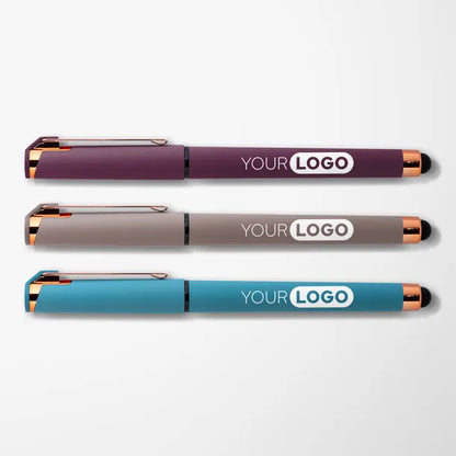 Coastal Hughes Gel Pen with Rose Gold Trim
