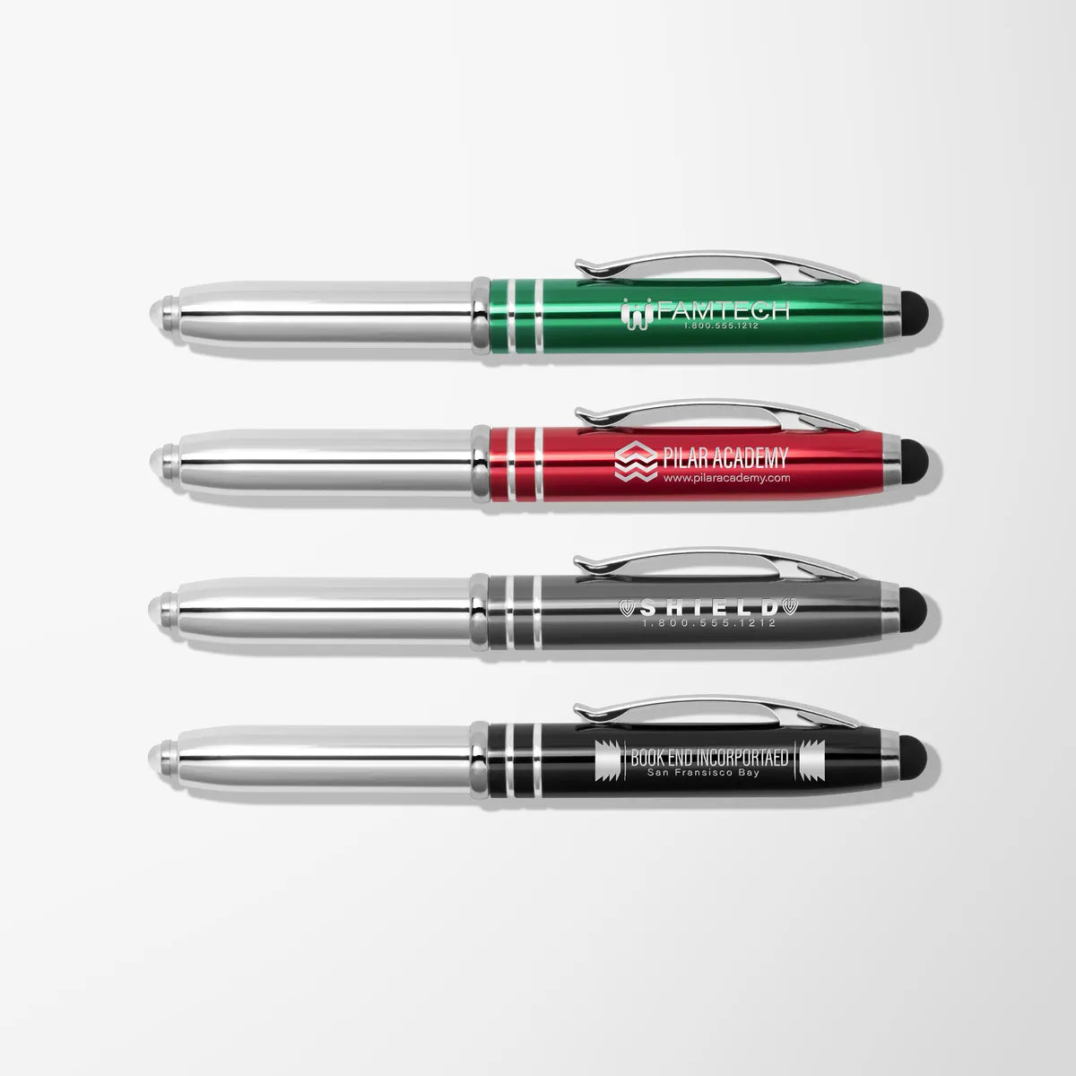 Engraved Light-Up Ace Stylus Pen