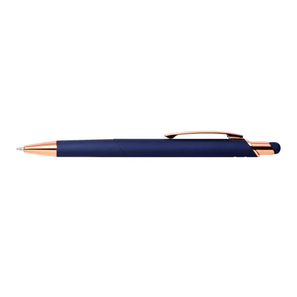 Engraved Square Daria Pen with Rose Gold Trim