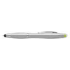 Curvaceous Metallic Stylus Pen/Highlighter