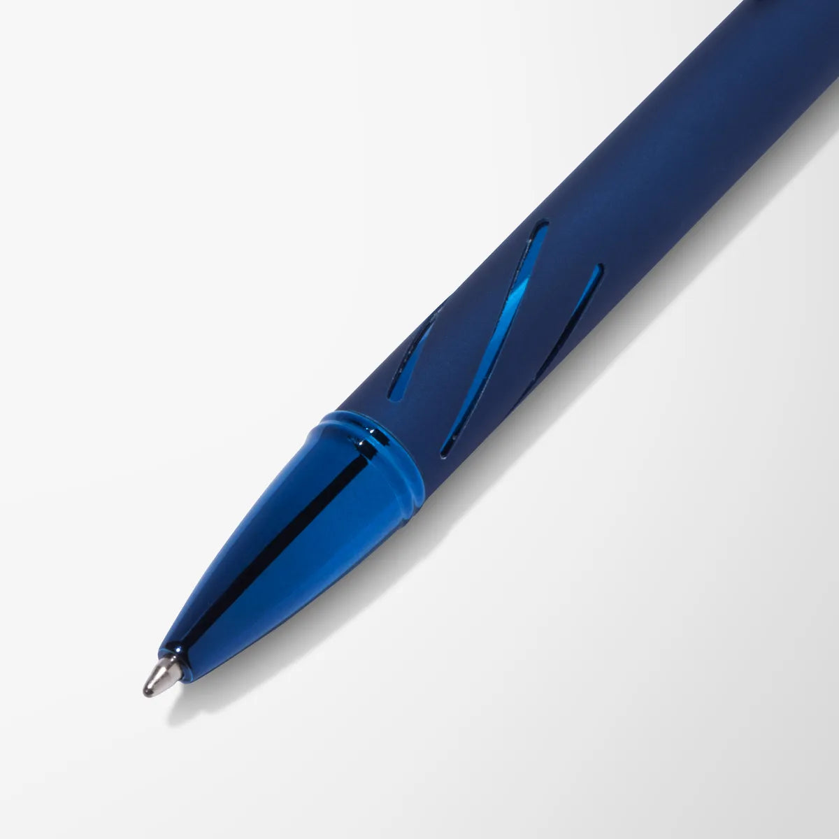 Engraved Monochrome Diamond Stylus Pen with Shiny Grip