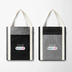 Full Color Camden 9 oz. Recycled Cotton Blend Tote Bag