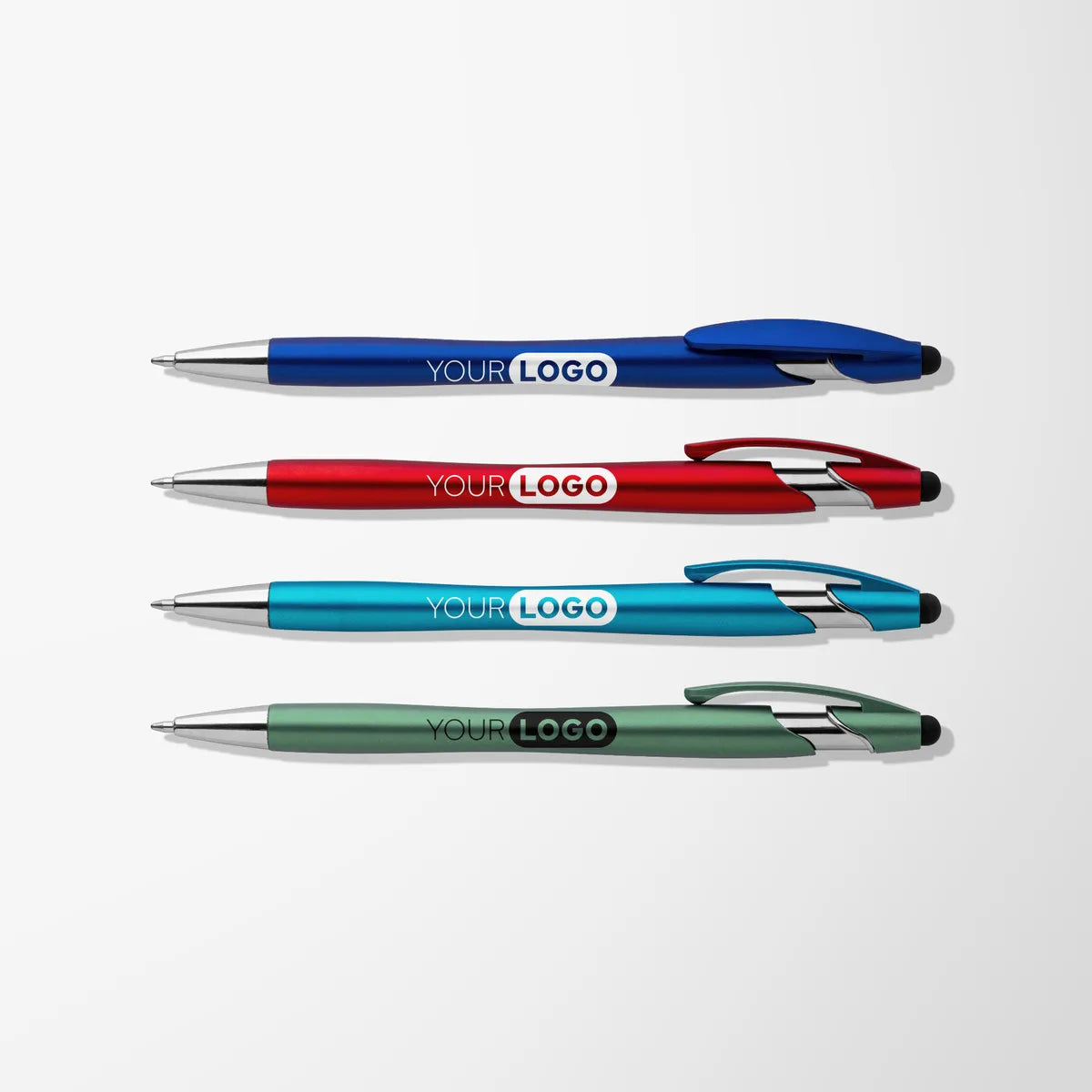 Recycled Metallic Vortex Stylus Pen