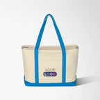 Full Color Large Lana 24 oz. Cotton Canvas Boat Tote