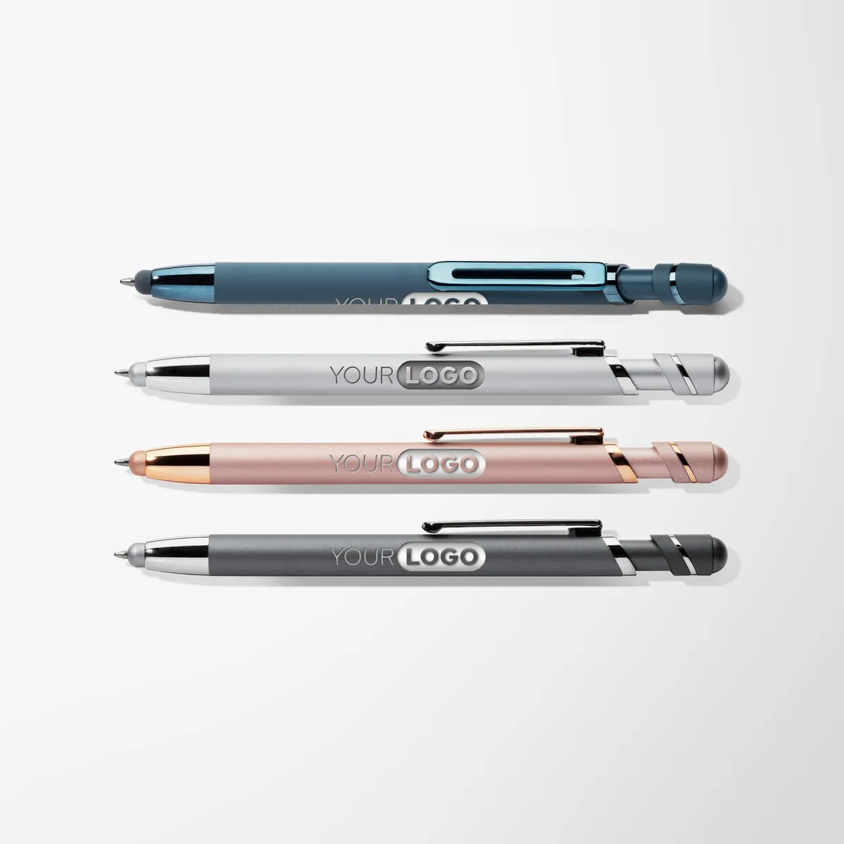 Engraved Metal Soft Touch Molly Stylus Pen