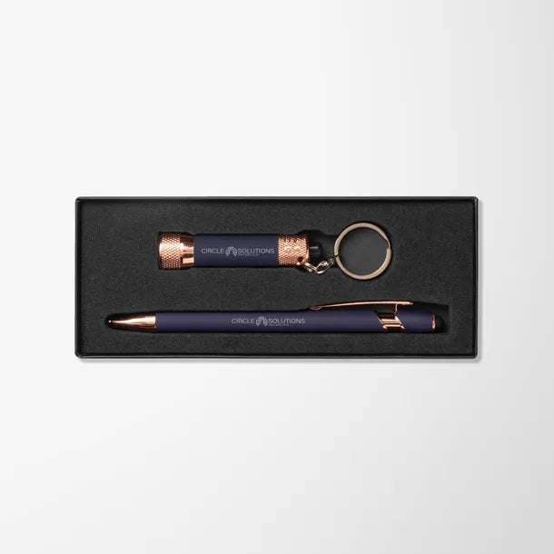 Ava Gift Set with Rose Gold Ribbon Gift Box