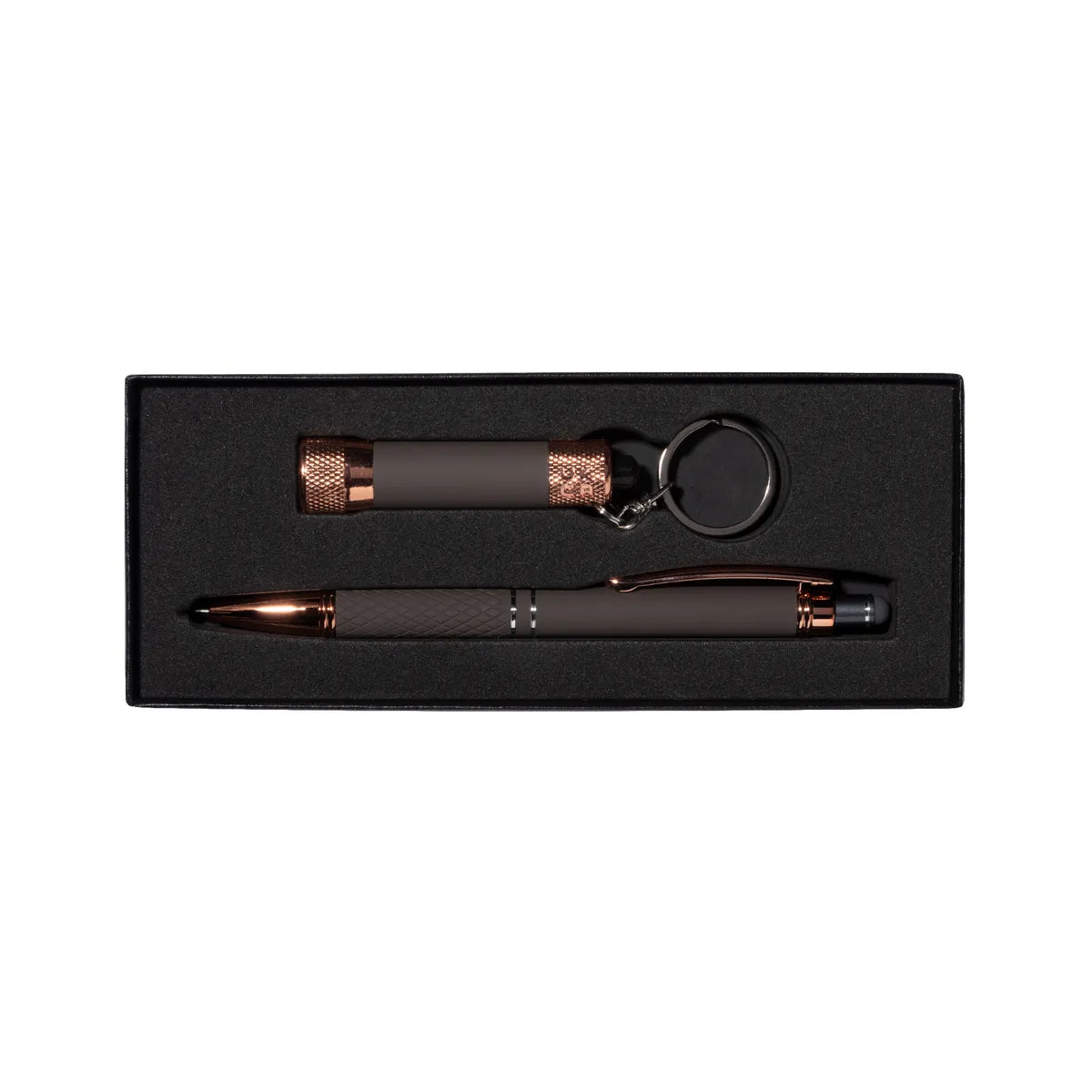 Rose Gold Diamond Gift Set in Window Box