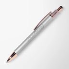 Engraved Croix Fidget Stylus Pen with Rose Gold Trim