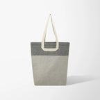 Mira Two-Tone Recycled Cotton Tote Bag