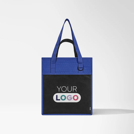 Full Color Koozie® Insulated Supermarket Tote