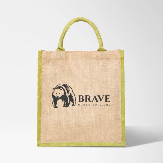 Escape Jute Tote Bag