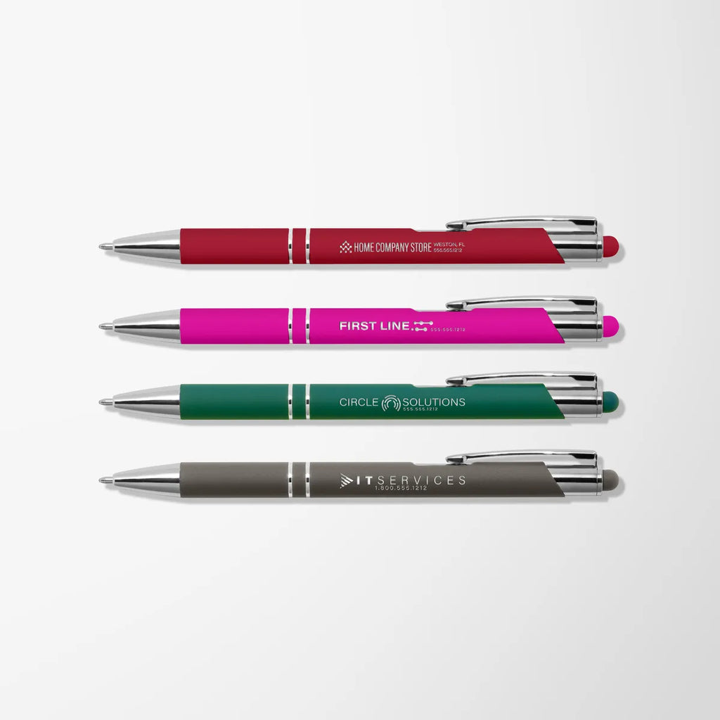 Engraved Soft Touch Paragon Stylus Pen