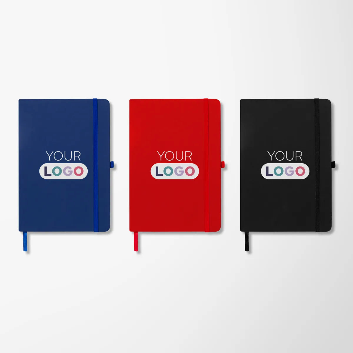Britebrand™ 5''x8'' Soft Touch Cate Notebook