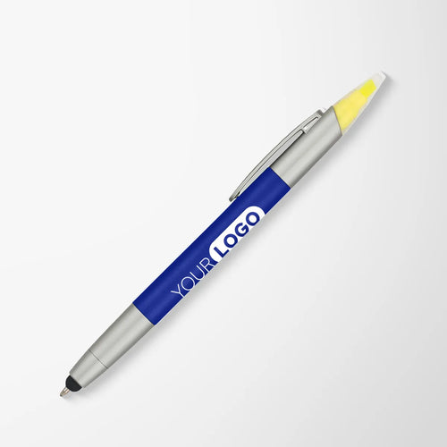3-in-1 Stylus Pen with Highlighter