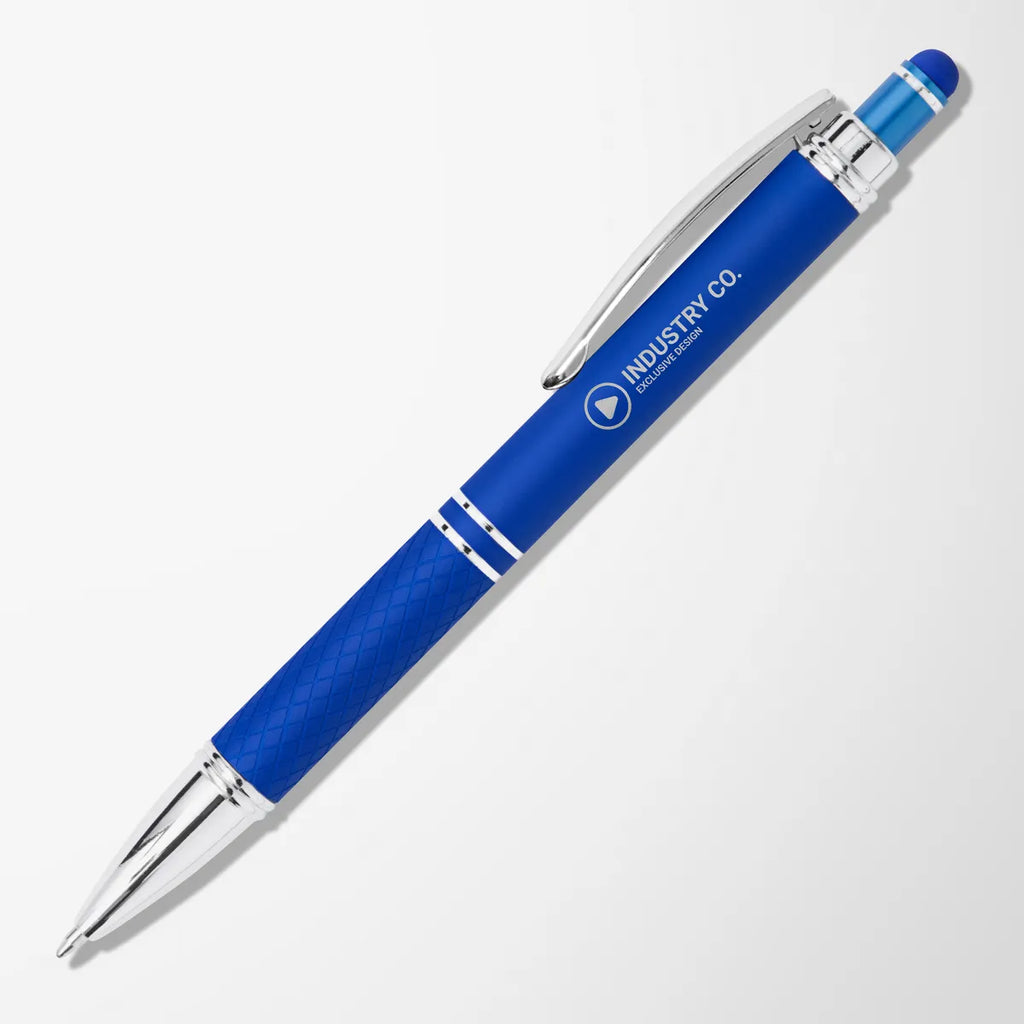 Engraved Soft Touch Diamond Stylus Pen