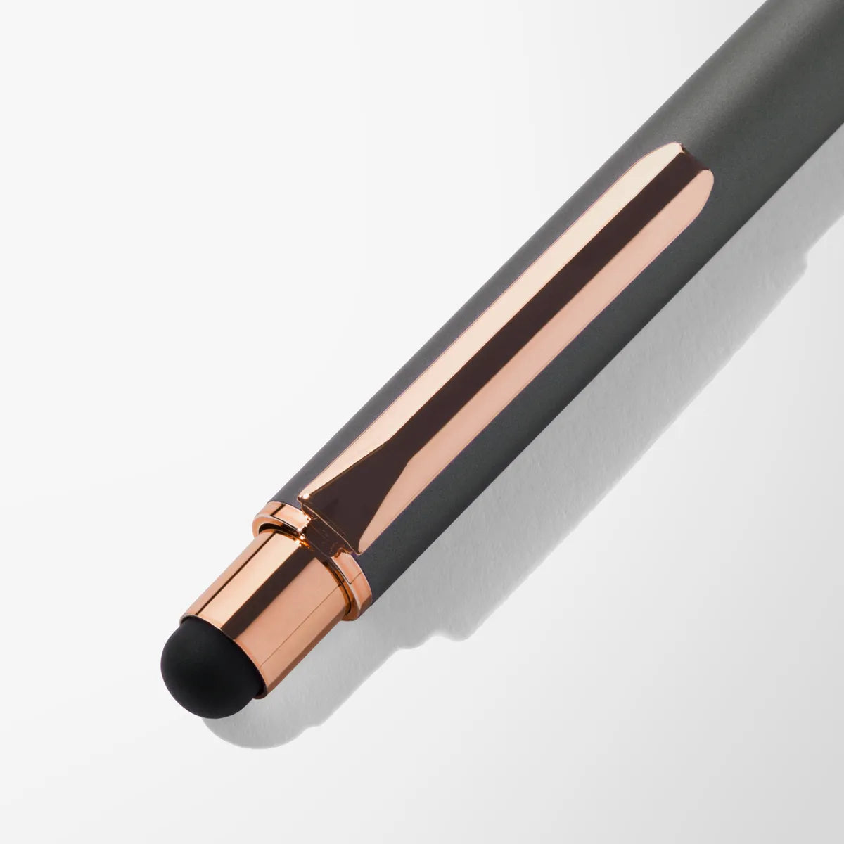 Engraved Mineral Aria Pen with Rose Gold Trim