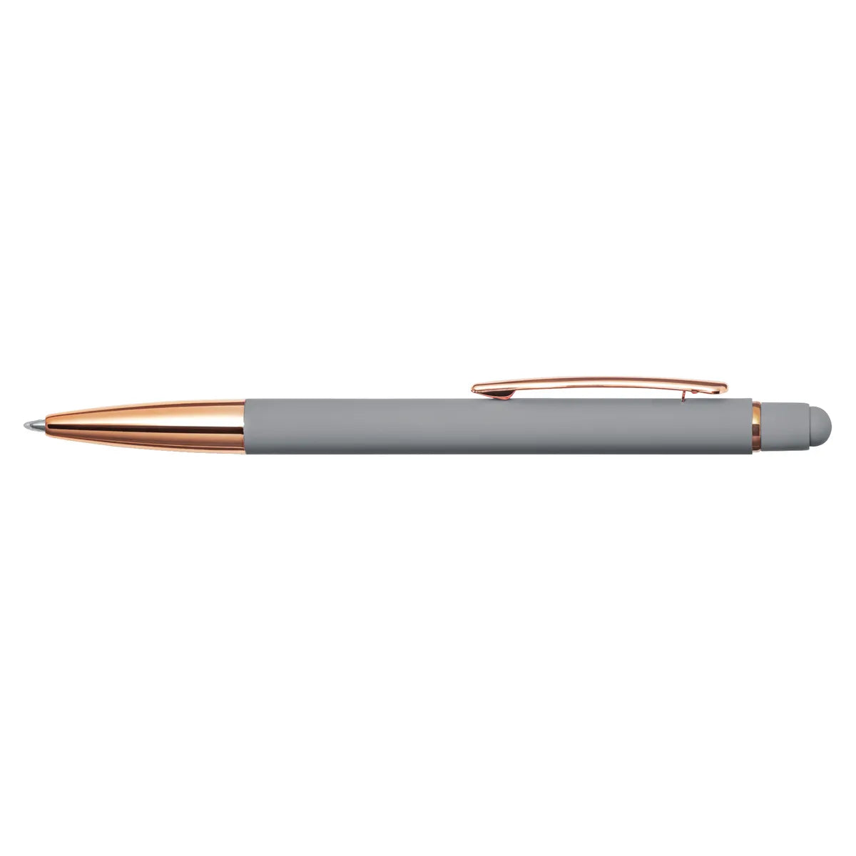 Engraved Aria Gel Pen with Rose Gold Trim