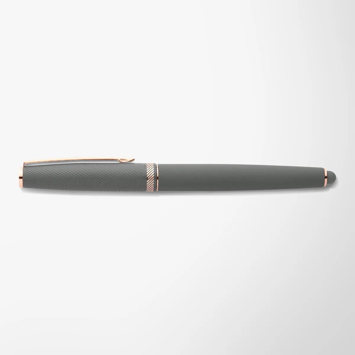 Engraved Soft Touch Cade Gel Stylus Pen