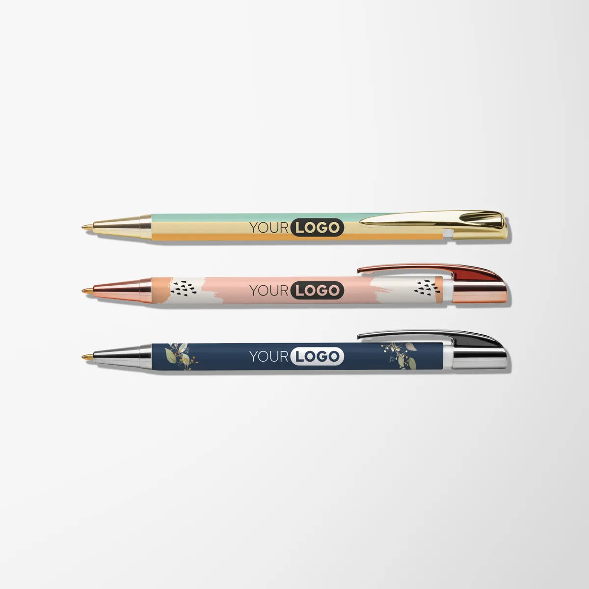 Design Wrap Colorama Pen with Metallic Trim