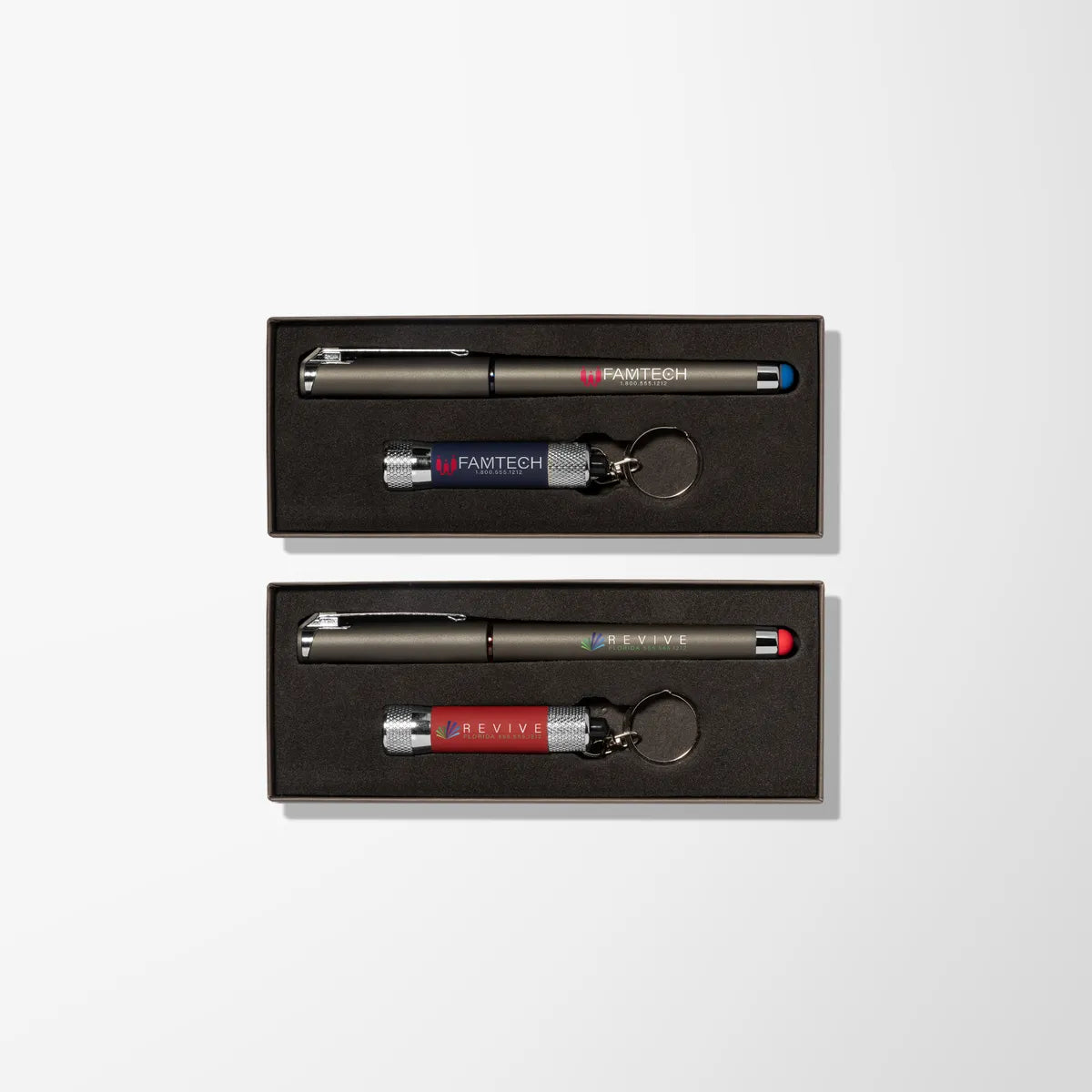Britebrand™ Accent Gelebration™ Gel Pen & Flashlight Gift Set