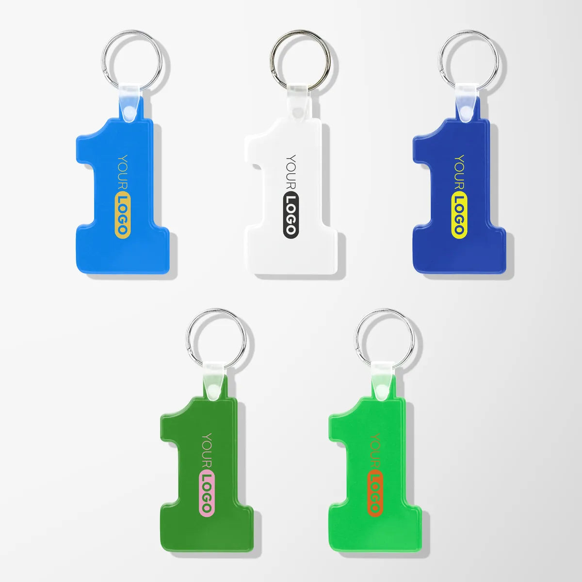 Soft Keytags - Number One