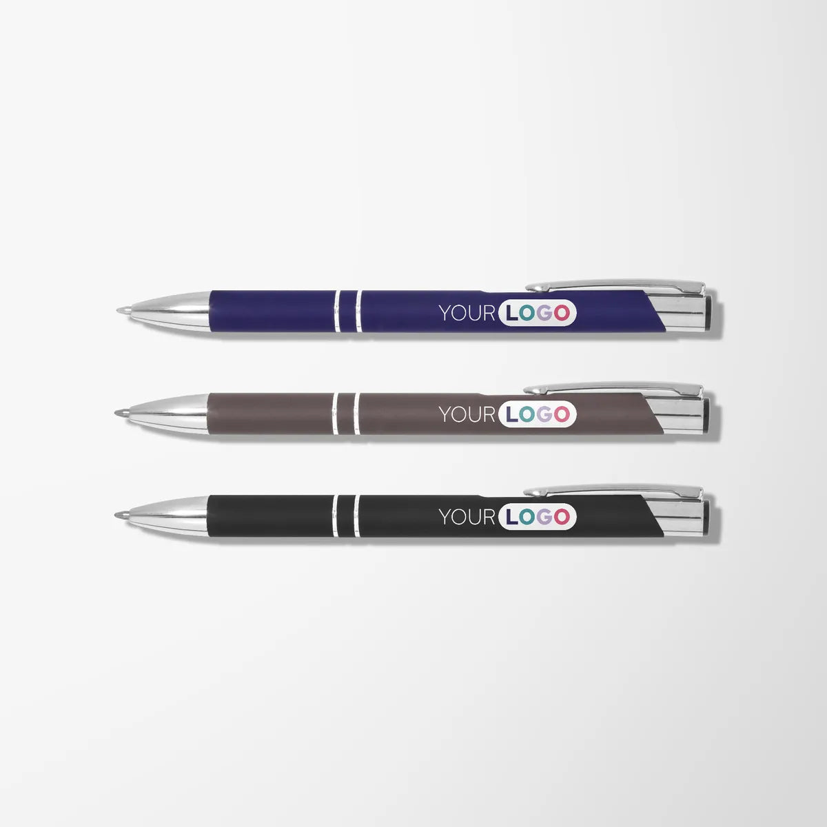 Full Color Soft Touch Paragon Pen