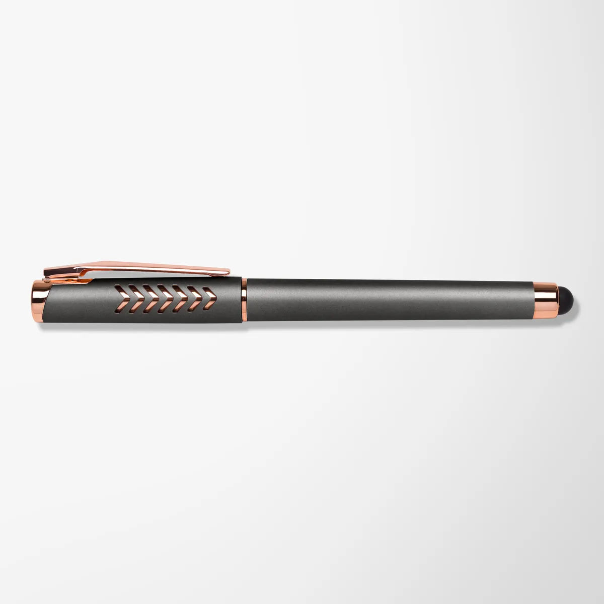 Hughes Gel Stylus Pen with Chevron Cap