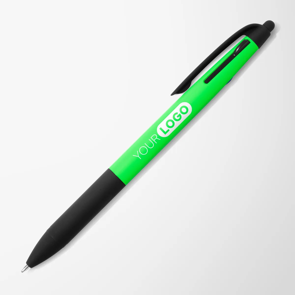 Neon Recycled Jolt 3-Ink Stylus Pen