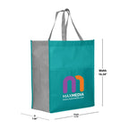 Full Color Recycled Plastic Rayna Tote with Pocket