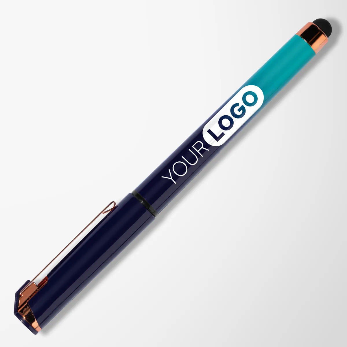 Ombré Hughes Gel Pen with Rose Gold Trim