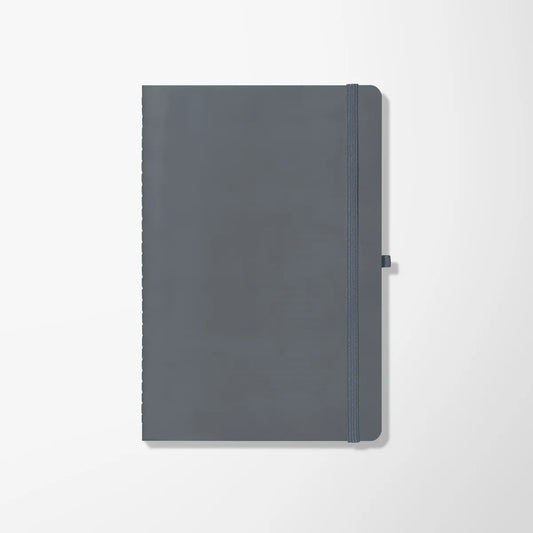 Full Color 5.7"x 8" Soft Touch Stone Paper Notebook
