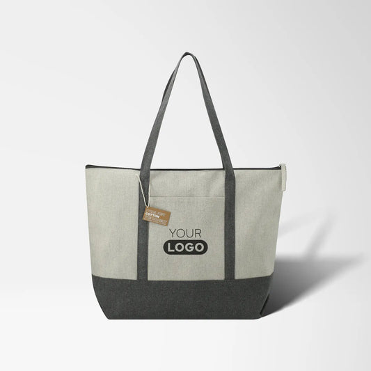 Repose 10 oz. Recycled Cotton Zippered Tote 