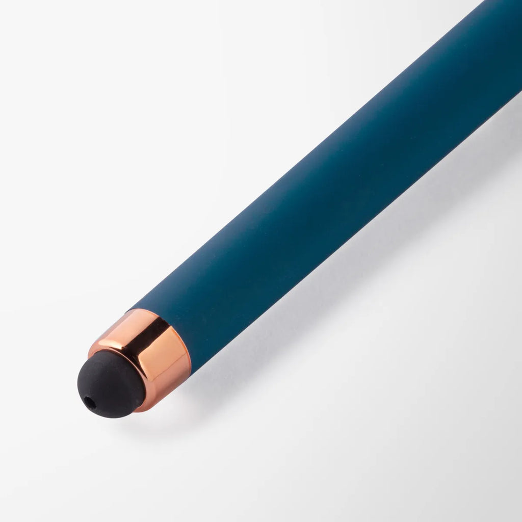 Monroe Gel Stylus Pen with Rose Gold Trim