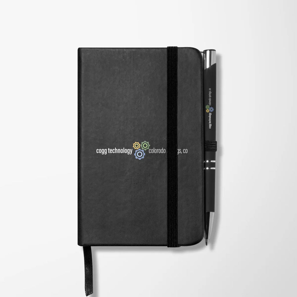 Full Color Soft Touch Notebook & Pen Set