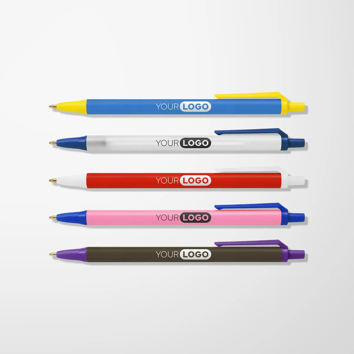 BIC® Clic Stic Pen with Red Ink