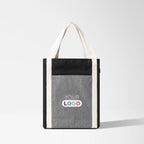 Full Color Camden 9 oz. Recycled Cotton Blend Tote Bag