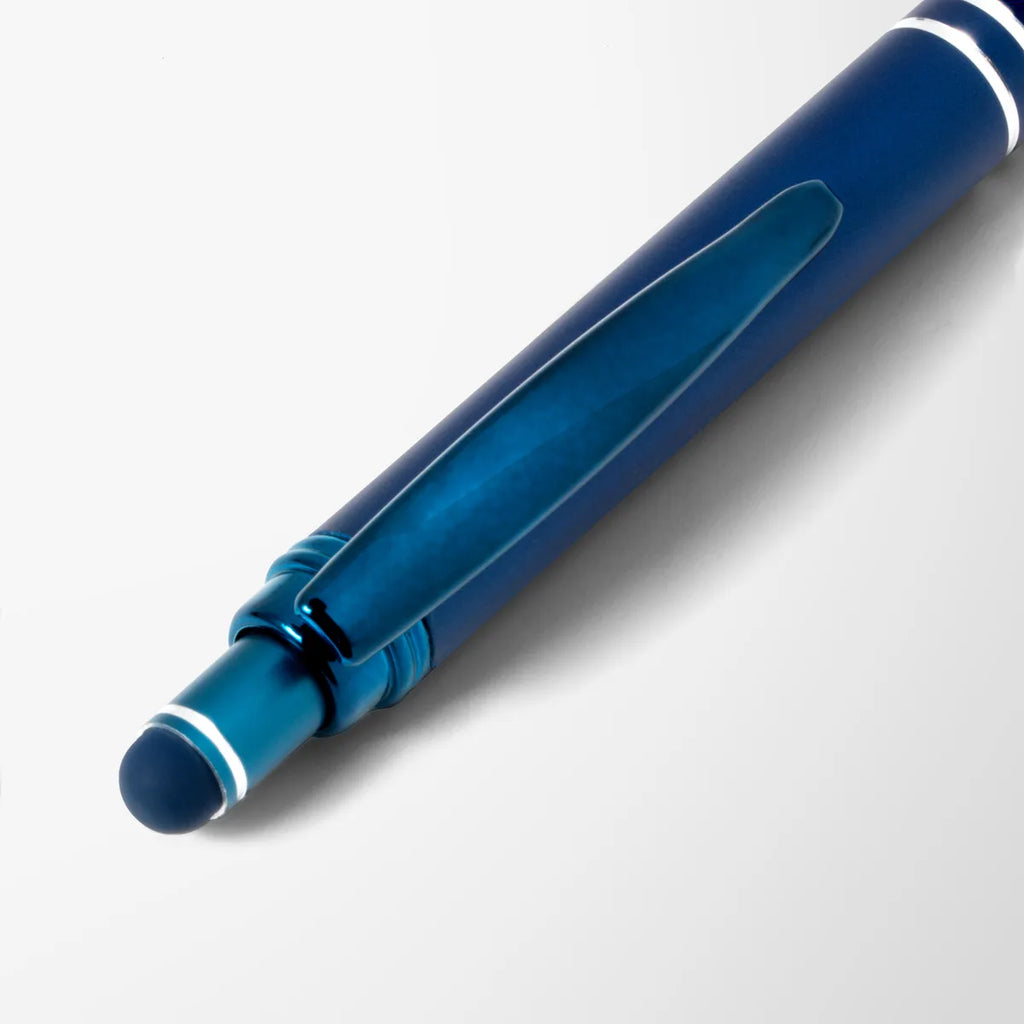 Engraved Monochrome Soft Touch Diamond Stylus Pen