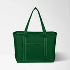 Embroidered Large Atlantis 24 oz. Cotton Canvas Yacht Tote