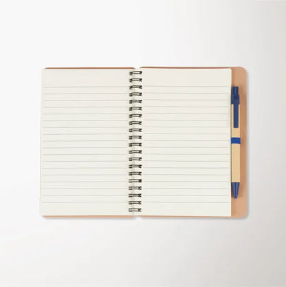 5"x 7" Recycled Kipling Spiral Notebook & Pen Set