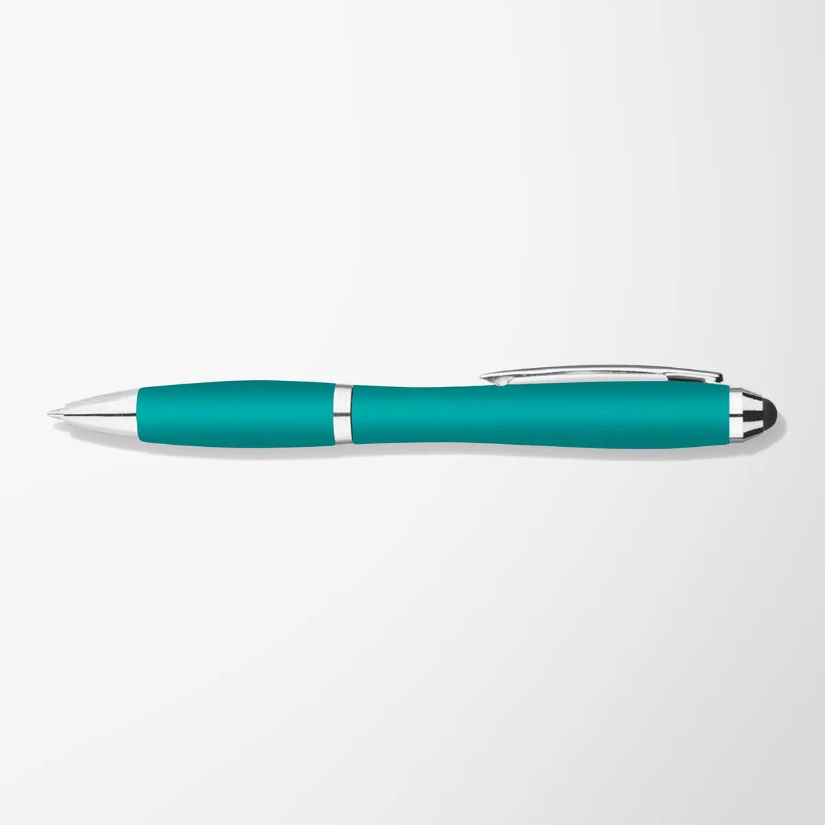 Full Color Metallic Curvaceous Stylus Pen
