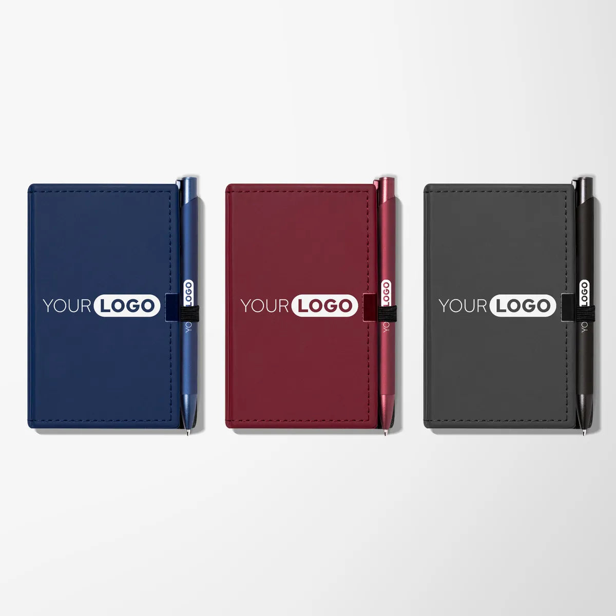 Monochrome Juniper Note Caddy & Pen