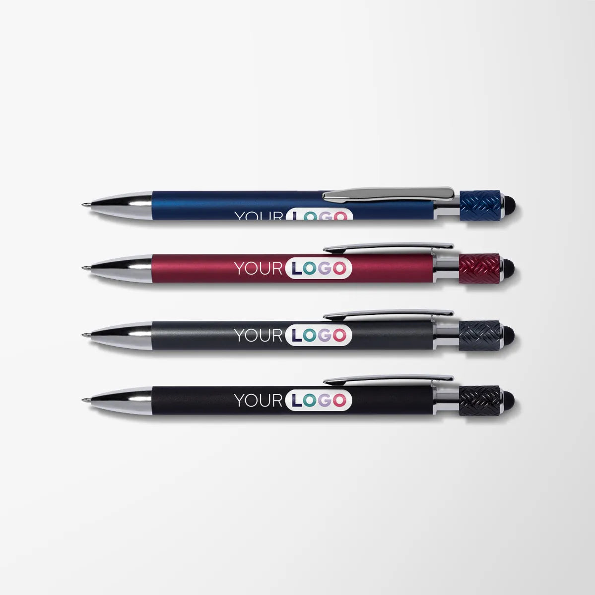 Full Color Soft Touch Compass Fidget Stylus Pen
