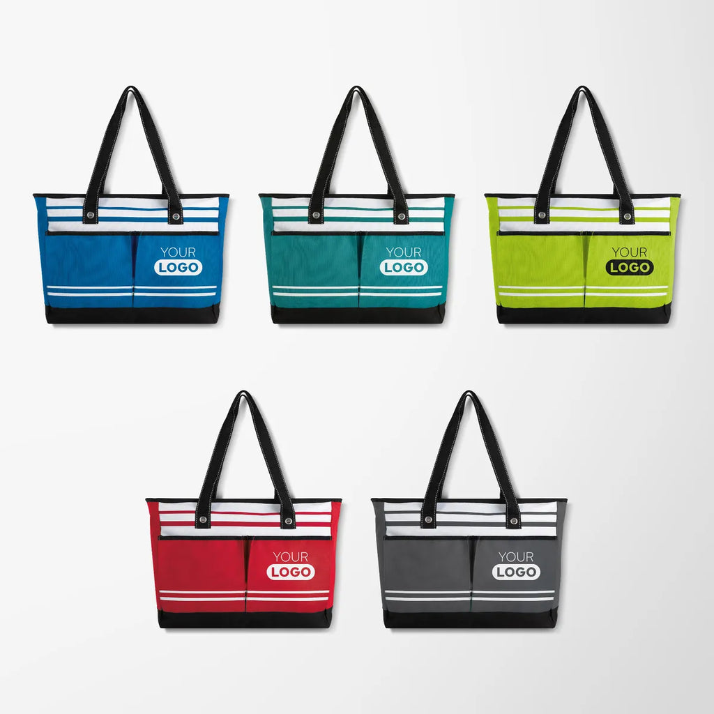 Two-Pocket Fashion Tote Bag