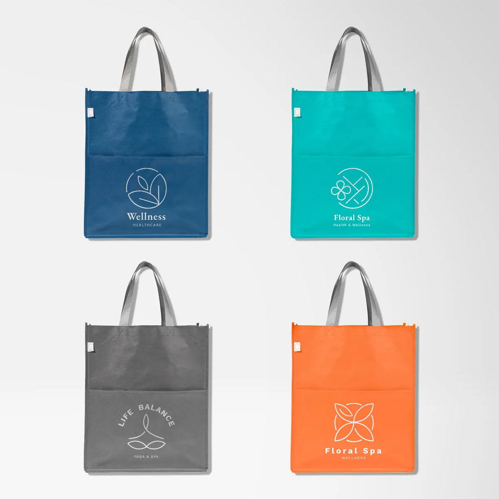 Recycled Plastic Rayna Tote with Pocket